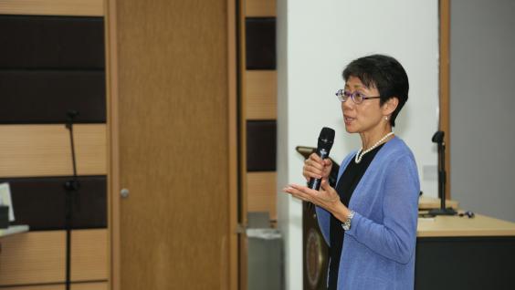 Prof Christine Loh, Chief Development Strategist in the Division of Environment and Sustainability, HKUST, emphasizes that HKUST has much to contribute to the Chinese Mainland and the world.