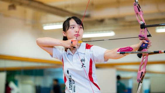 The computer science student, who is one of the city’s top recurve bow archers, is now taking her gap year before resuming her final year study in September.