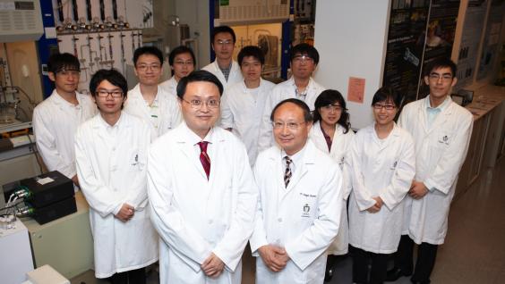 Prof King-Lun Yeung, Prof Joseph Kwan, and the research team.	