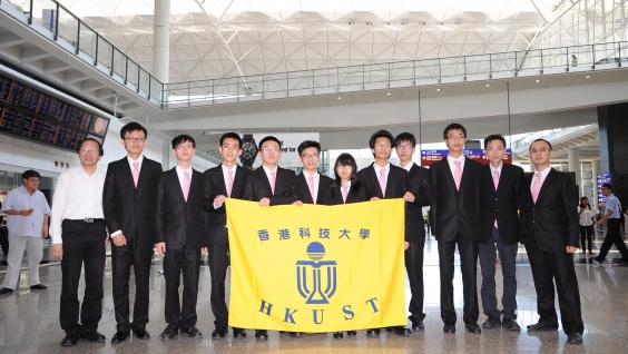 HKUST trainers and the Hong Kong student team competing at the Asian Physics Olympiad