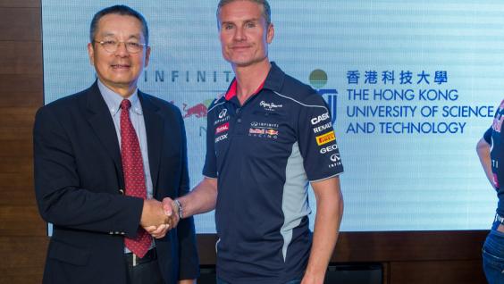  Dr Eden Y Woon (left) and Mr David Coulthard.
