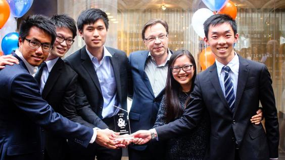  The second runners-up at the Maastricht International Case Competition in the Netherlands.