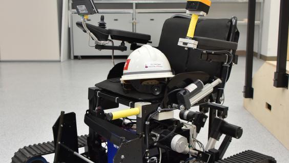 HKUSTwheels團隊研發的電動輪椅。