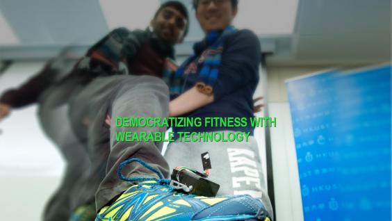 科大生團隊成功研製配備感應器的壓力護踝裝置，為體能或運動訓練提供建議，並可預防創傷。
