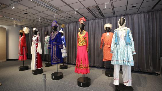 The exhibition showcases more than 40 exhibits. 