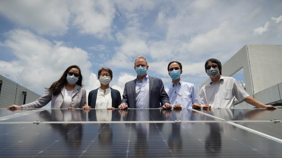科大安装最大型太阳能发电推动环保