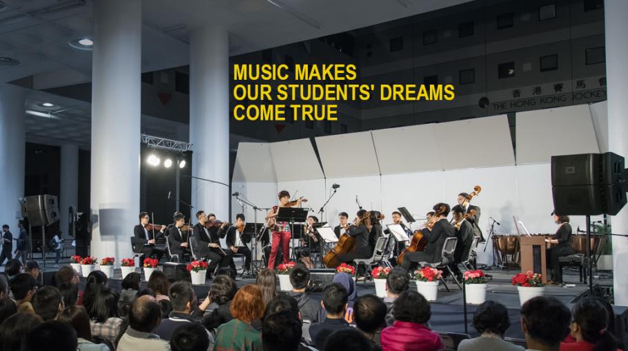 Music Makes Our Students' Dreams Come True